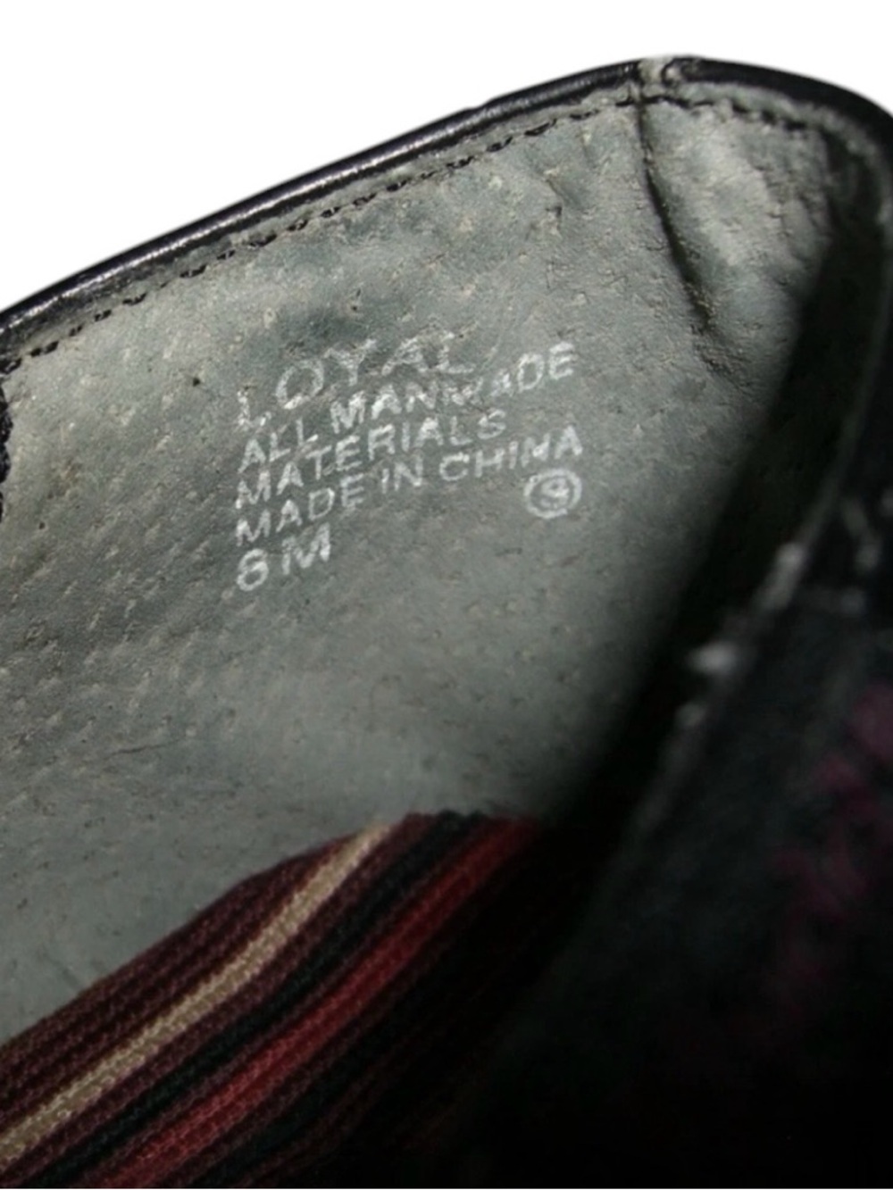 Mudd Loafers Vintage 90's Black Chunky Dark Academia Coquette Kawaii y2k Bratz 8 - Picture 16 of 16